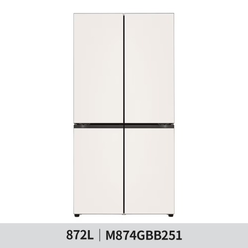[LG전자] 디오스 오브제컬렉션 더블매직스페이스 냉장고 872L (M874GBB251)