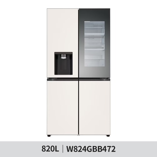 [LG전자] 디오스 오브제컬렉션 얼음정수기 냉장고 820L (W824GBB472) ※무상케어십 3개월