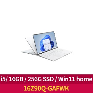 *사업자전용*[LG전자] gram 그램 16 (16Z90Q-GAFWK) [인텔12세대 코어 i5 / 16G / 256G SSD / Win11 HOME] ☞입고지연