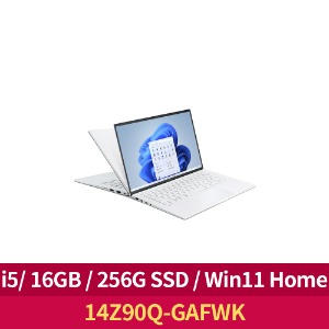 [LG전자]LG gram 그램 14 14Z90Q-GAFWK[인텔12세대 코어 i5 / 16G / 256G SSD / Win11 HOME]