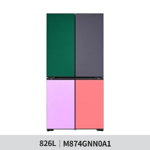 [LG전자] 디오스 오브제컬렉션 무드업 베이직 냉장고 826L (M874GNN0A1)